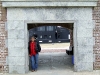 At the entrance to historic Fort Sumter