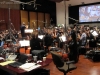 John Debney conducts the orchestra at Warner Brothers scoring The Change-Up