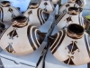 Replicas of ancient clay pitchers from Hacilar