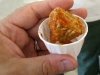 I get the last Calabrese meatball at the Porta Mangiare boot