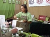 Handing out chocolate from LArtisan Du Chocolat in Silver Lake
