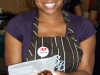 Regina Castaneda hands me her signature Pork Bar-B-Cake