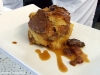 Caramelized bacon bread pudding from Creme Caramel LA