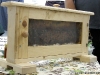 Live bees at the Backwards Beekeepers booth