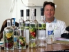 Mixologist Blake Edwards demonstrates garden cocktail infusions