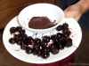Roasted cherries and chocolate