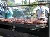 The Lions Club cooking up some fresh tri-tip