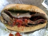 The tri-tip guacamole sandwich from the Lions Club