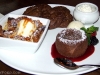  A variety of desserts