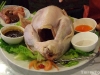 The turkey prior to cooking