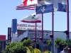 International flags represented at Redondo Beach Cafe