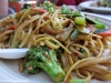 Spicy garlic noodles