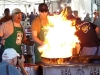 One of the Pyro Chefs demonstrate where the name comes from