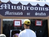 Garlic mushrooms being sold at the Gilroy Garlic Festival