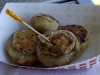 Delicious garlic stuffed mushrooms