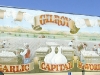 A mural downtown proclaims Gilroy the Garlic Capital of the World