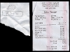 Receipt from First Korean Market lists beondegi as bird feed