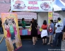 The long line waiting for cemitas from Pal Cabron