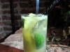 That's a black licorice straw in the Absinthe Spritzer