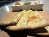 Flatbread with three spreads