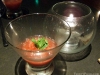 Refreshing minted watermelon ice