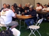 Contestants share stories and a meal at the potluck2
