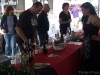 The wine tasting pavilion