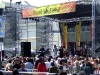 The stage and hopping dance floor at the Oxnard Salsa Festival