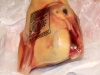The plastic-encased main course - squab