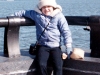Daughter Juli on a birthday trip to NYC including the WTC