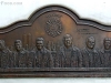 A plaque on the front of FDNY Ladder/Engine Company 10