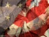 One of the flags found in the ruins of the World Trade center