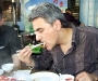 I try the hot pot-cooked pork kidney