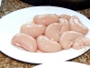 Fresh rooster testicles