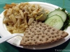 Janssons frestelse with knäckebröd