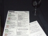 A glass of Radio Boca Tempranillo while I consider the menu