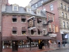 Find the brick lobster on the front of Boston's Union Oyster House