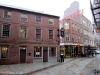 Neighbors Ebenezer Hancock House (L) and Green Dragon Tavern (R)