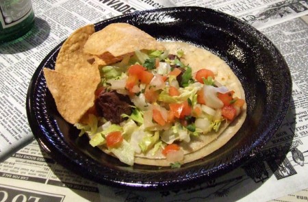 This is a kangaroo taco - you could accidently eat this