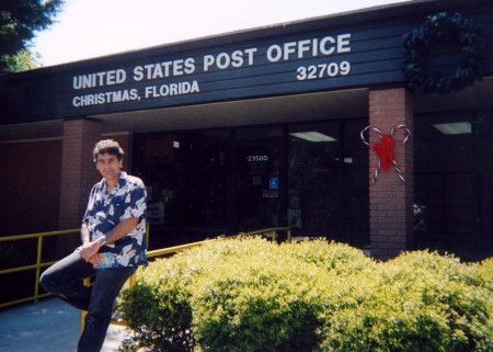 It is always Christmas at the Christmas, Florida post office
