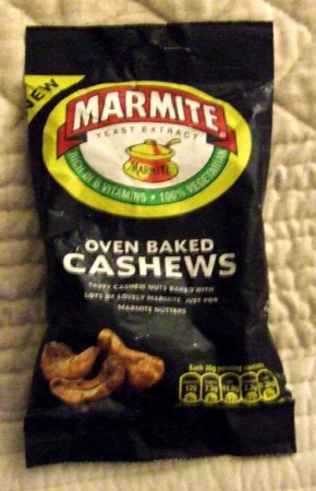 Marmite cashews, a good entry point