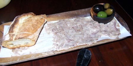 Your basic head cheese feast