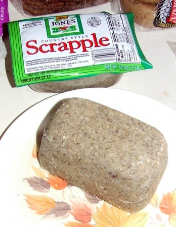 Jones Dairy Farm scrapple - OK when the butcher is closed