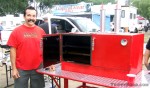 Bob Gutierrez and his retro smoker