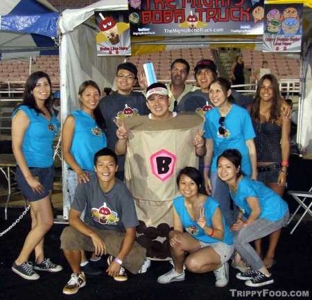 The team from the Mighty Boba Truck