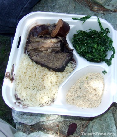 The feijoada completa at Brazilian Exotic Foods