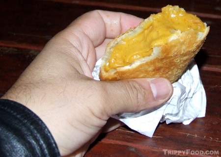 Wiffies fried pumpkin pie at Cartopia food pod in Portland