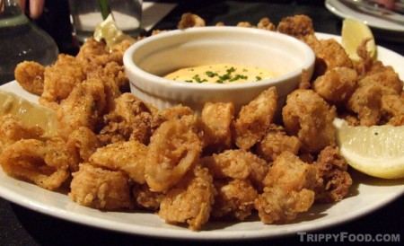 A tapas standard - fried calamari