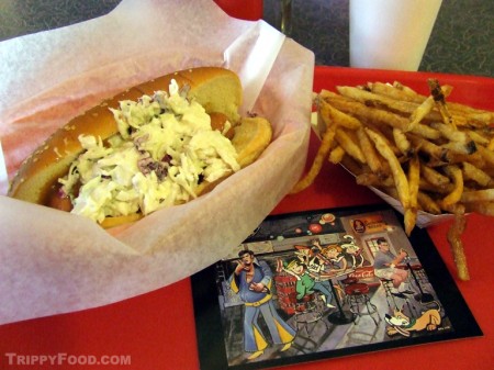 A Cosmic Dog, skin-on fries, Elvis and the Jetson
