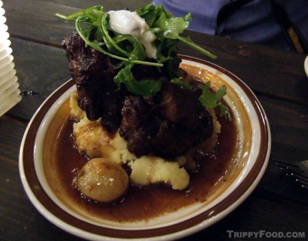 The legendary oxtail osso buco